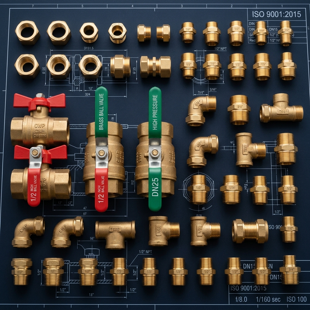 Brass Valves & Pipe Fittings