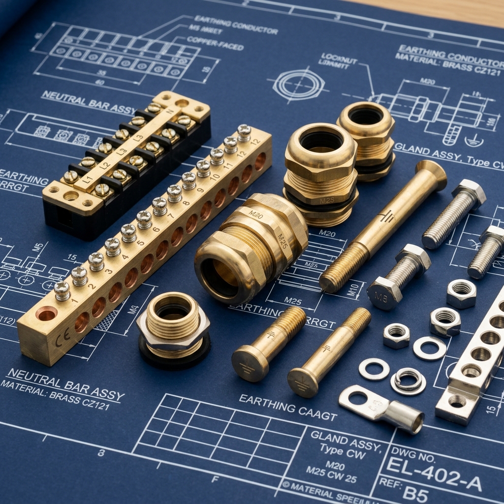 Electrical Brass Hardware & Cable Glands